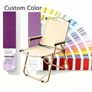Silla de Playa Plegable de Tela Cómoda con Estilo de Pesca y Diseño Contemporáneo para Uso en Exteriores en Hoteles, Villas y Parques - Product Image 3