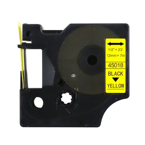 Boyeezon 45018兼容DYMO D1 12毫米标签磁带兼容标签管理器160 220P 280 PnP 360D 420P