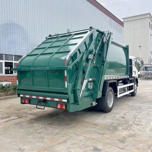 Camion à ordures compacteur haute capacité HOWO 4x2 8cbm 9cbm à vendre - Product Image 2