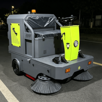 Nouvelle balayeuse de voirie électrique à batterie, largeur de nettoyage 1400 mm, haute vitesse, 48 V, pour le nettoyage industriel des rues