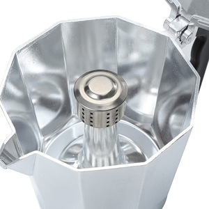 หม้อโมก้าพอทแบบวาล์วเดี่ยว |   เครื่องชงกาแฟอะลูมิเนียมทรงแปดเหลี่ยมสไตล์อิตาลี, หม้อต้มกาแฟแบบยุโรป, เครื่องชงเอสเพรสโซ่สำหรับใช้ในบ้าน - Product Image 3