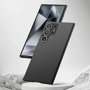<span class=keywords><strong>Funda</strong></span> <span class=keywords><strong>para</strong></span> Teléfono Móvil, Diseño Simple y Elegante, Textura de Fibra de Carbono, Sensación Avanzada, Delgada y Protectora <span class=keywords><strong>para</strong></span> <span class=keywords><strong>Samsung</strong></span> S24U - Product Image 4