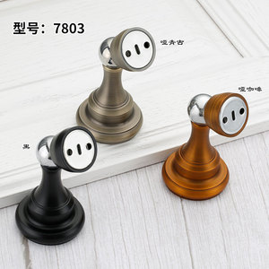 Lcedis Magnetic Door Catcher Zinc Alloy Stainless Steel Minimalist Design For Furniture Hardware Solid Wood Door Stopper - Product Image 2
