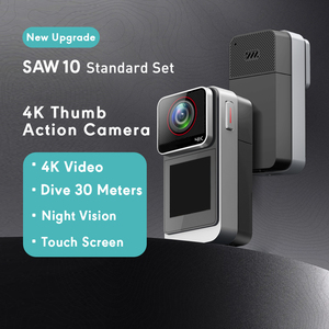 Caméra d'action numérique portable 4K WiFi 20MP avec suivi du visage et grand angle pour l'enregistrement vidéo - Product Image 4