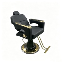 Fauteuil de coiffure robuste en métal pour salon de coiffure ou salon à domicile, idéal pour la coupe de cheveux - Vente en gros