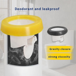 Horing RHF601 2025 Kit d'étanchéité pour toilettes <span class=keywords><strong>anti</strong></span>-éclaboussures avec couvercle en plastique, joint en cire de qualité supérieure, usage domestique, design moderne, garantie 5 ans - Product Image 6