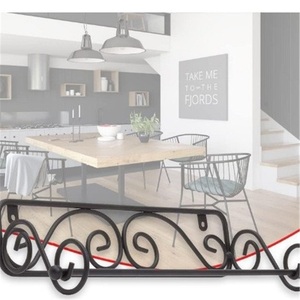 Modern Home Decoration Design Free <b>Standing</b> Wrought Iron Toilet Paper Rack <b>for</b> Kitchen and <b>Bathroom</b> Hotel Use - Product Image 4