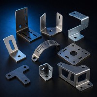 Usine certifiée ISO9001 Gonuo, pièces de supports découpés au laser sur mesure, service de tôlerie en acier inoxydable et aluminium, OEM