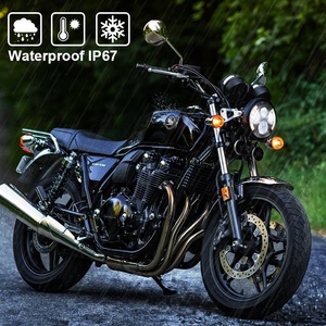 OVOVS Phare LED rond de 7 pouces avec clignotant pour moto <span class=keywords><strong>Honda</strong></span> - Product Image 5
