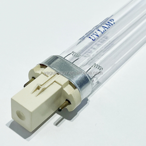7 Wát H hình dạng <span class=keywords><strong>UV</strong></span> ánh sáng đèn 254nm thủy tinh thạch anh <span class=keywords><strong>UV</strong></span> bóng đèn <span class=keywords><strong>G23</strong></span> Cơ Sở thanh lọc ánh sáng - Product Image 3