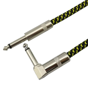 6m 10ft sloderless 연결 케이블 veave 무선 전기 mogami 골드 도금 USB 악기 패치 베이스 기타 케이블 잭 - Product Image 1