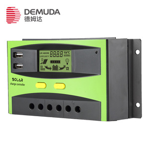 ตัวควบคุมการชาร์จพลังงานแสงอาทิตย์เดมูดา 20A 12V 24V MPPT PWM พร้อมจอแสดงผลสำหรับไฟถนนพลังงานแสงอาทิตย์ - Product Image 1
