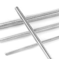 M6 M8 M10 Stainless Steel Din975 Fully Threaded Rod 1000-6000mm Long Bolt Coarse Thread Fine Thread Stud OEM