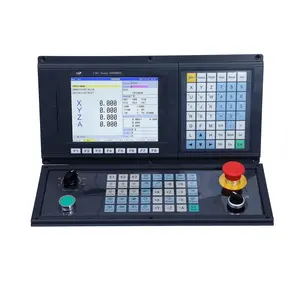 Plc Computer Controller Ondersteund 3 Axis 4 Assige Cnc Controller Kit Cnc Frezen Controle Systeem Voor Plc + Atc Frezen machine