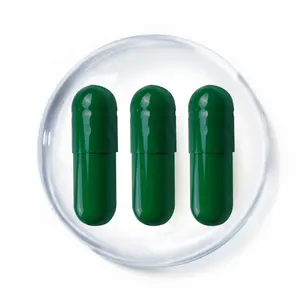 Темно-зеленые Пустые твердые желатиновые капсулы, таблетки размера 0 для упаковки лекарств