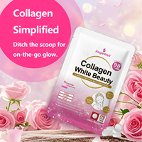 OEM ODM Aeglewell – Complément Premium de Collagène Blanc pour la Beauté de la Peau avec Glutathion, Collagène Marin et Vitamine C pour Adultes