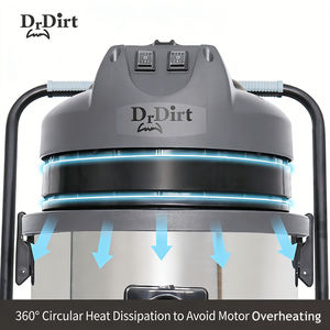 Aspiradora Profesional de Agua Pura Húmeda y Seca de Grado Comercial de Acero de Alta Potencia de 30L y 1000W - Product Image 4