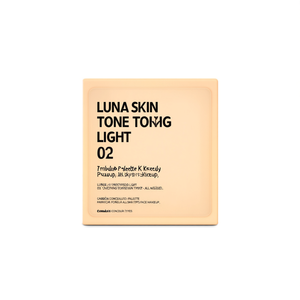 Palette de correcteur de teint Luna Skin Tone Correcting Light 02, formule K Beauty, tous types de peau, maquillage du visage - Product Image 2