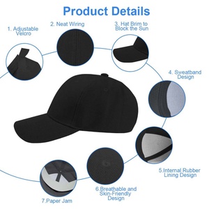 706-<b>Baseball</b> <b>Cap</b> for Men, Classic <b>Plain</b> <b>Baseball</b> Hats Polo Style Hat, Adjustable Sports Casual <b>Cap</b> - Product Image 2