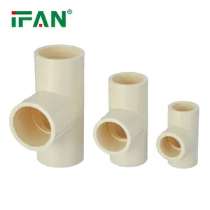 Ifan ASTM d2846 cpvc TEE khuỷu tay Ổ cắm ống nước cpvc PVC phù hợp