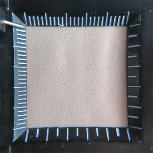 En gros style tissé spandex peau de pêche peluches couleur Fixe protection de L'environnement <span class=keywords><strong>dacron</strong></span> imperméable <span class=keywords><strong>tissu</strong></span> pour sac, manteau, robe - Product Image 6