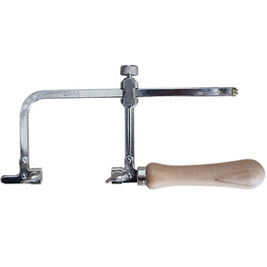 ด้ามไม้ กรอบเหล็ก เลื่อยรูปตัวยู สำหรับงานไม้ เครื่องมือตัด DIY - Product Image 3