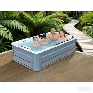 <span class=keywords><strong>Spa</strong></span> de luxe encastrable pour jardin avec massage par remous : créez votre zone de relaxation privée - Product Image 3