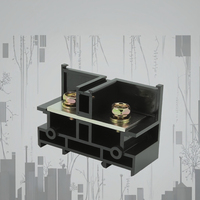Bloc de bornes de transformateur série JHY1-200A de haute qualité 660V, connexion à vis à contact en laiton NJSMW 200A, barre omnibus bipolaire