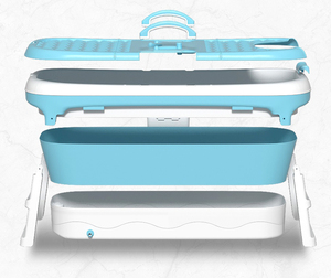 <span class=keywords><strong>Bañera</strong></span> de Plástico Moderna para Adultos, Grande, Plegable, Móvil, Portátil - Product Image 3