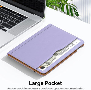 Laudtec Shockproof Pu Leather Tablet Cover Multi-Angle Stand <b>Case</b> With Pencil Holder Card Pocket For <b>Ipad</b> <b>9Th</b> <b>Generation</b> Pbk327 - Product Image 6