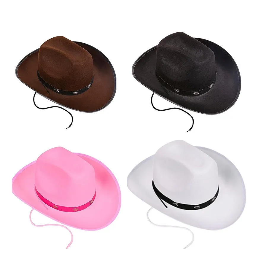 Factory Cheap Price Classic Cattleman Straw Cowboy Hat For Party