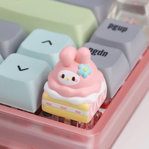2025 MG Cake Linda figura resina hecha a mano artesanal 3D impreso 1U Cherry <span class=keywords><strong>MX</strong></span> Compatible ESC Keycap - Product Image 4