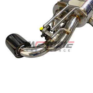 Sistema de Escape Catback Valvetronic de Alto Rendimiento para <span class=keywords><strong>GR</strong></span> <span class=keywords><strong>YARIS</strong></span> <span class=keywords><strong>2020</strong></span>+ con Puntas Negras de Acero Inoxidable 304 de 1.5 mm de Espesor - Product Image 4