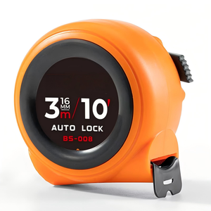 ตลับเมตรไบซัน 3 ม. 16 มม. แบบล็อคอัตโนมัติ ใบมีดเหล็ก สำหรับงานก่อสร้าง - Product Image 4