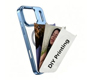 Nuova Piastra Posteriore Magnetica Vuota per Sublimazione in TPU Stampabile a Caldo per <span class=keywords><strong>Cover</strong></span> Fai-da-te con <span class=keywords><strong>Foto</strong></span> per iPhone 17 - Product Image 1