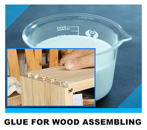 Dính Sản Xuất Không Thấm Nước Pvac Polyvinyl Acetate Trắng Keo Cho Gỗ - Product Image 5