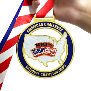 Médaille de championnat de rallye personnalisée, trophée d'honneur en métal personnalisé pour les courses tout-terrain, pour les événements - Product Image 1