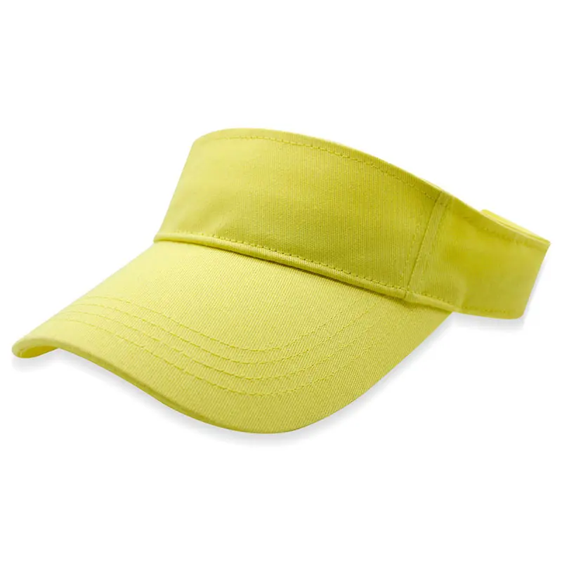 Özel tasarım düşük adedi nefes şapka açık özel nakış güneşlik kapağı/spor siperlikli şapka spor kap