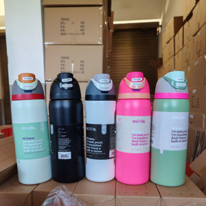 Bình nước thể thao Owa 24oz hai lớp cách nhiệt, in logo tùy chỉnh, chất liệu thép không gỉ, bình giữ nhiệt chân không có nắp đậy - Product Image 6