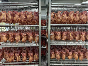 Dây chuyền chế biến thịt khô không khí tự động kiểu truyền thống quạt tiếng ồn thấp kiểm soát khí hậu chính xác cho bresaola Salami - Product Image 6