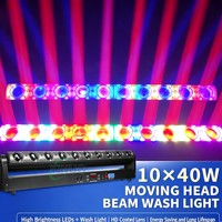 Yinuo 2026 Nouvelle Lampe de Scène à Tête Mobile LED RGBW 4-en-1 10*40W avec Contrôle DMX512 pour Discothèque, DJ, Spectacles en Direct, KTV