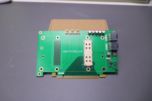 Tarjeta adaptadora PCIe a SMX2 para tarjetas gráficas modulares P100 V100 con tarjeta de expansión de control de temperatura - Product Image 4