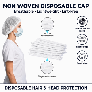 Gorros de Cocina SMS <span class=keywords><strong>para</strong></span> Chefs, Gorros de Belleza al por Mayor, Suaves, Cómodos, Impermeables, Antipolvo, Certificados ISO, Fabricante Chino - Product Image 3