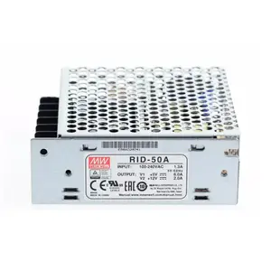 RID-50A/50B 50W dual isolated switching power supply 5V/12V/24V instead of NED-35 A/B New and Original