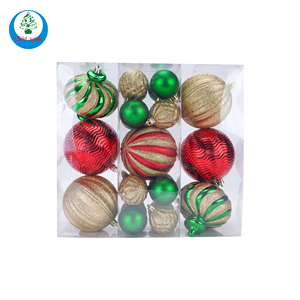 2025 Usine Nouvelle Conception De Haute Qualité Étanche Boule De Noël Décorative Réutilisable Moderne En Plastique Boule De Noël - Product Image 4