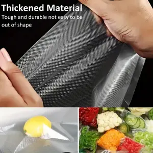 Amazon Hot Sale Sous Vide Embossed Vacuum Compression Roll Bags Textured Food Saver Vacuum Sealer Bags