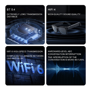 Gafas Inteligentes X WK106 con IA, Traducción en Tiempo Real en 139 Idiomas, Grabación de Reuniones con IA, Navegación, Reconocimiento de Imágenes - Product Image 6