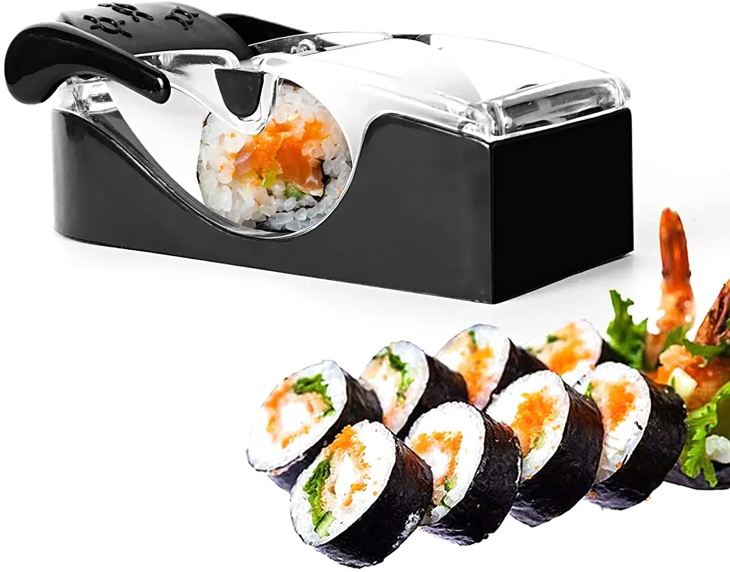 Peralatan Roller Sushi Mesin Sushi Rol Sempurna, Aksesori Dapur Gadget Ajaib Dapur Mudah DIY