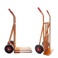 Chariot à plateforme en acier à deux roues, chariot pour le Transport, livraison gratuite