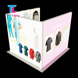 TianLang personnalisé réutilisable facile à installer stand de salon 10 'x 10' tissu Seg exposition Lightbox exposition boîte à lumière - Product Image 2